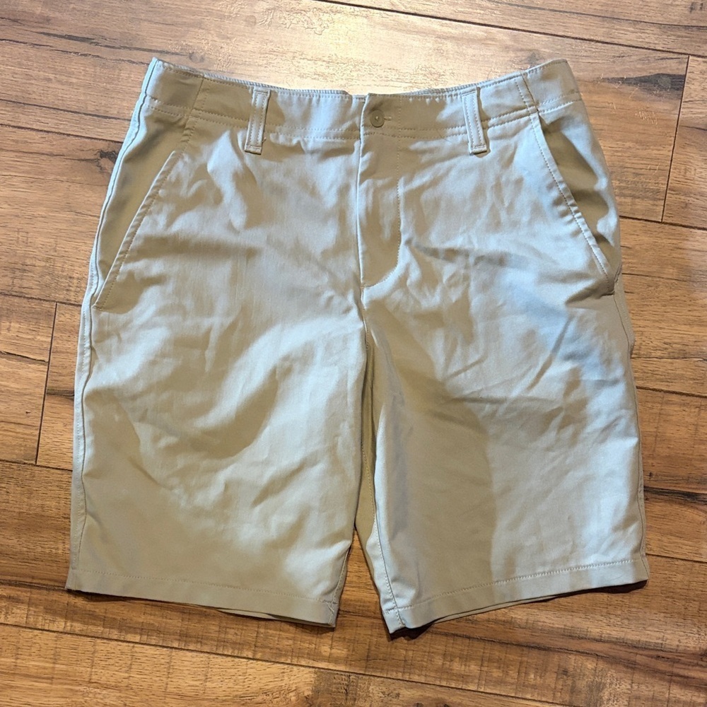 Under Armour Youth Light Tan Shorts